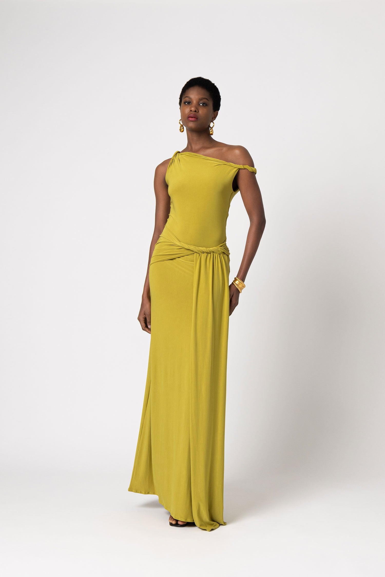 Dorothea dress in Lime