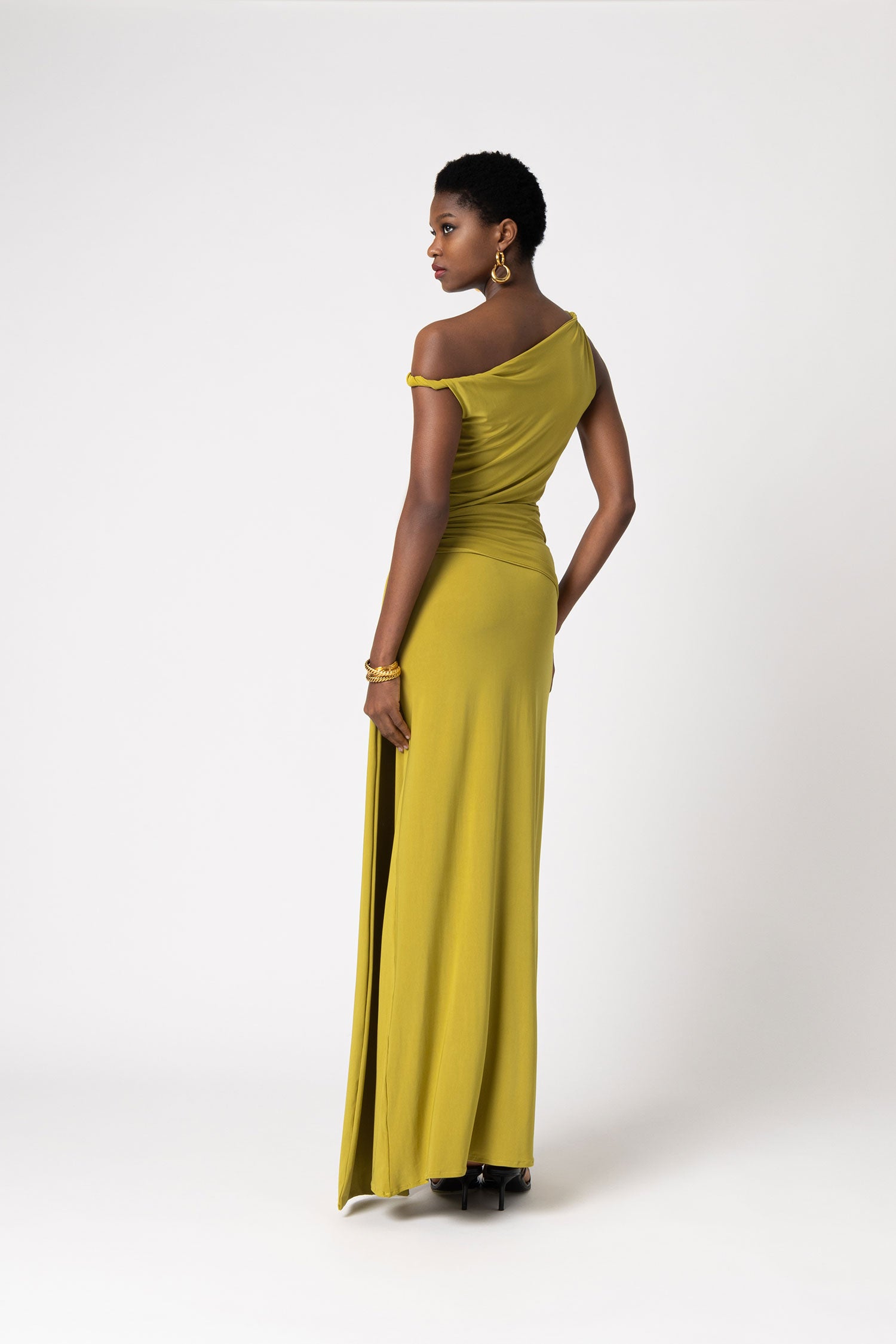 Dorothea dress in Lime